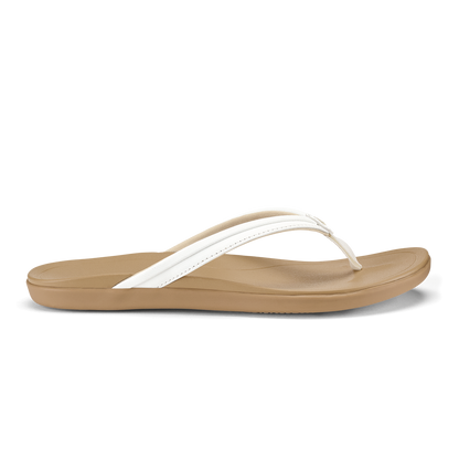 OluKai Recommended - Ho‘opio Malua - Bright White / Warm Sand