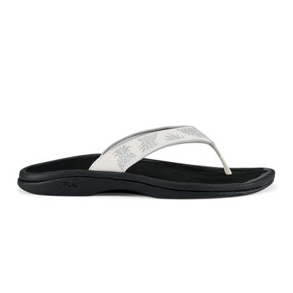 OluKai Latest - ‘Ohana Women's Beach Sandals - Bright White / Hua