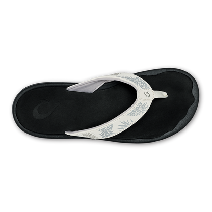 OluKai Latest - ‘Ohana Women's Beach Sandals - Bright White / Hua