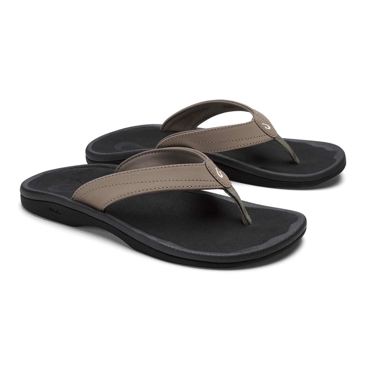 OluKai Best Price - ‘Ohana - Warm Taupe / Black
