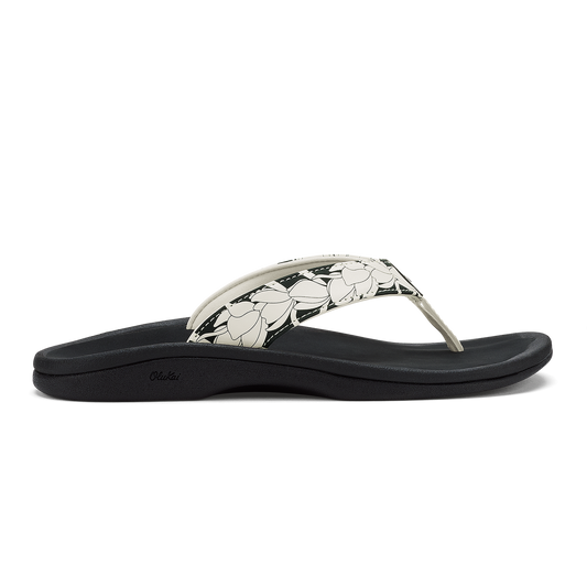 OluKai Special Offer - ‘Ohana Women's Best Selling Beach Sandals - Lava Rock / Pa‘i
