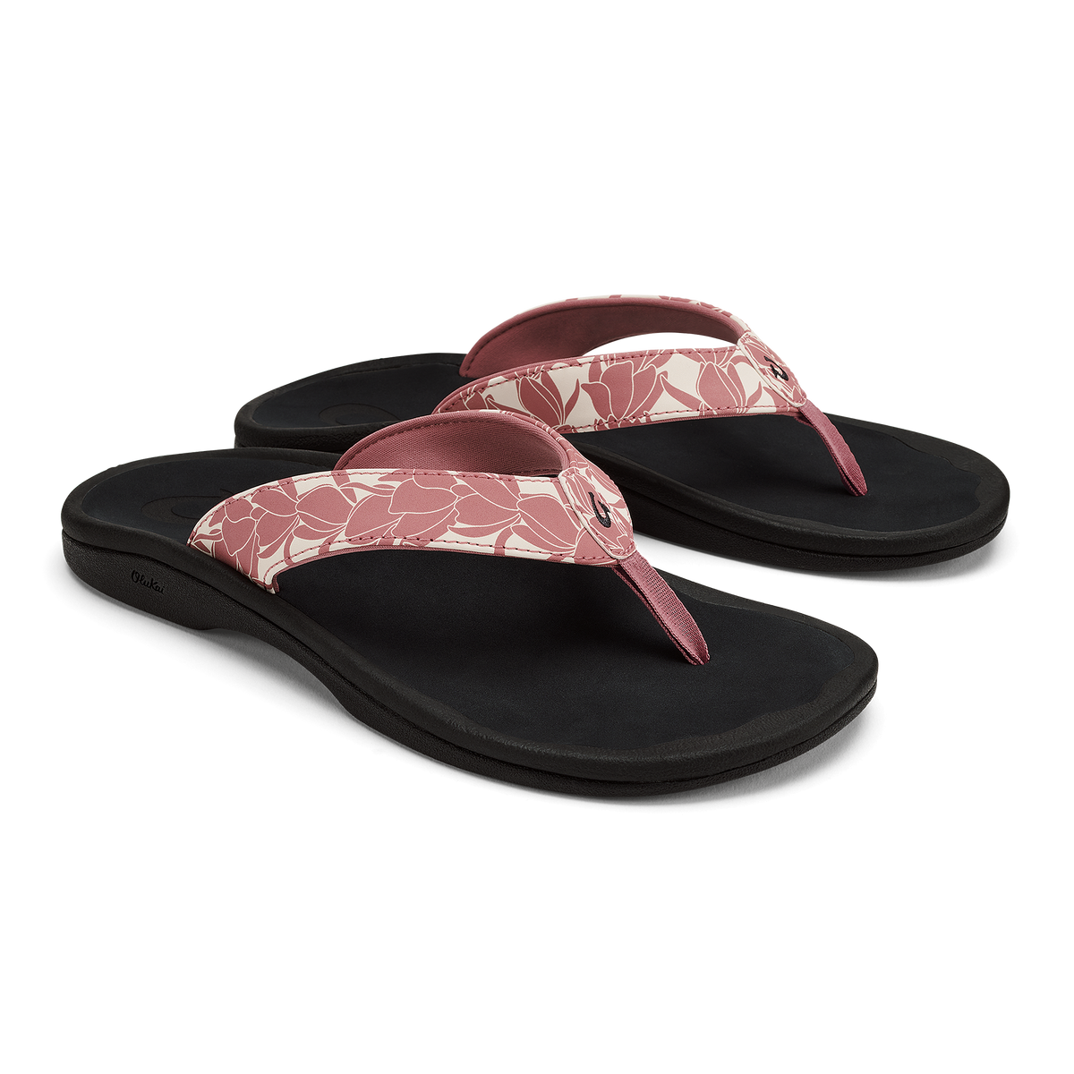 OluKai Recommended - ‘Ohana Women's Best Selling Beach Sandals - Coral Rose / Pa‘i