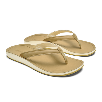 OluKai Quality - Southshore Women’s Waterproof Leather Sandals - Toasted Coconut