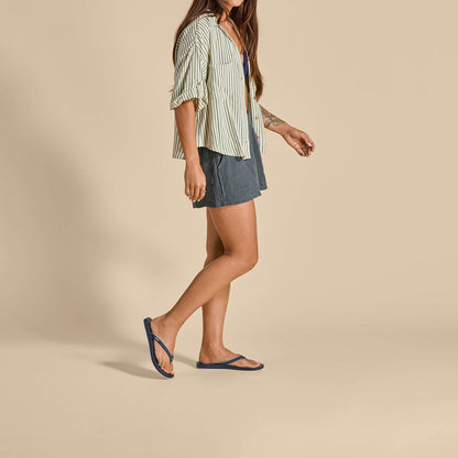 OluKai Best Seller - ‘Uiki Women’s Everyday Beach Sandals - Mood Indigo