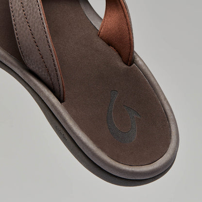 OluKai Best Seller - ‘Ohana Women's Best Selling Beach Sandals - Dark Java