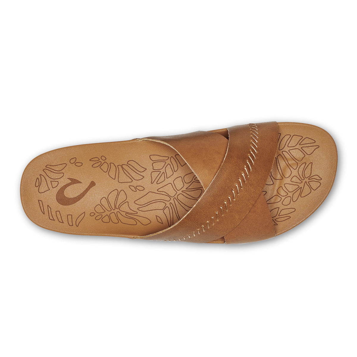 OluKai Sale - Kipe‘a ‘Olu Women‘s Slide Sandals - Sahara