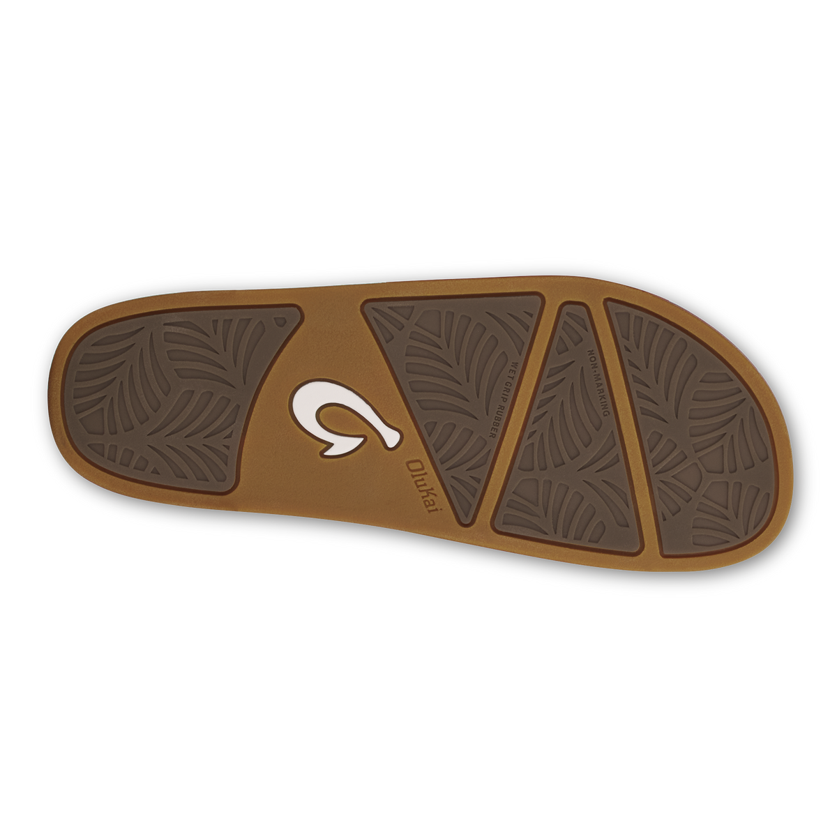 OluKai Essential - Kipe‘a ‘Olu Women‘s Slide Sandals - Puka / Tan