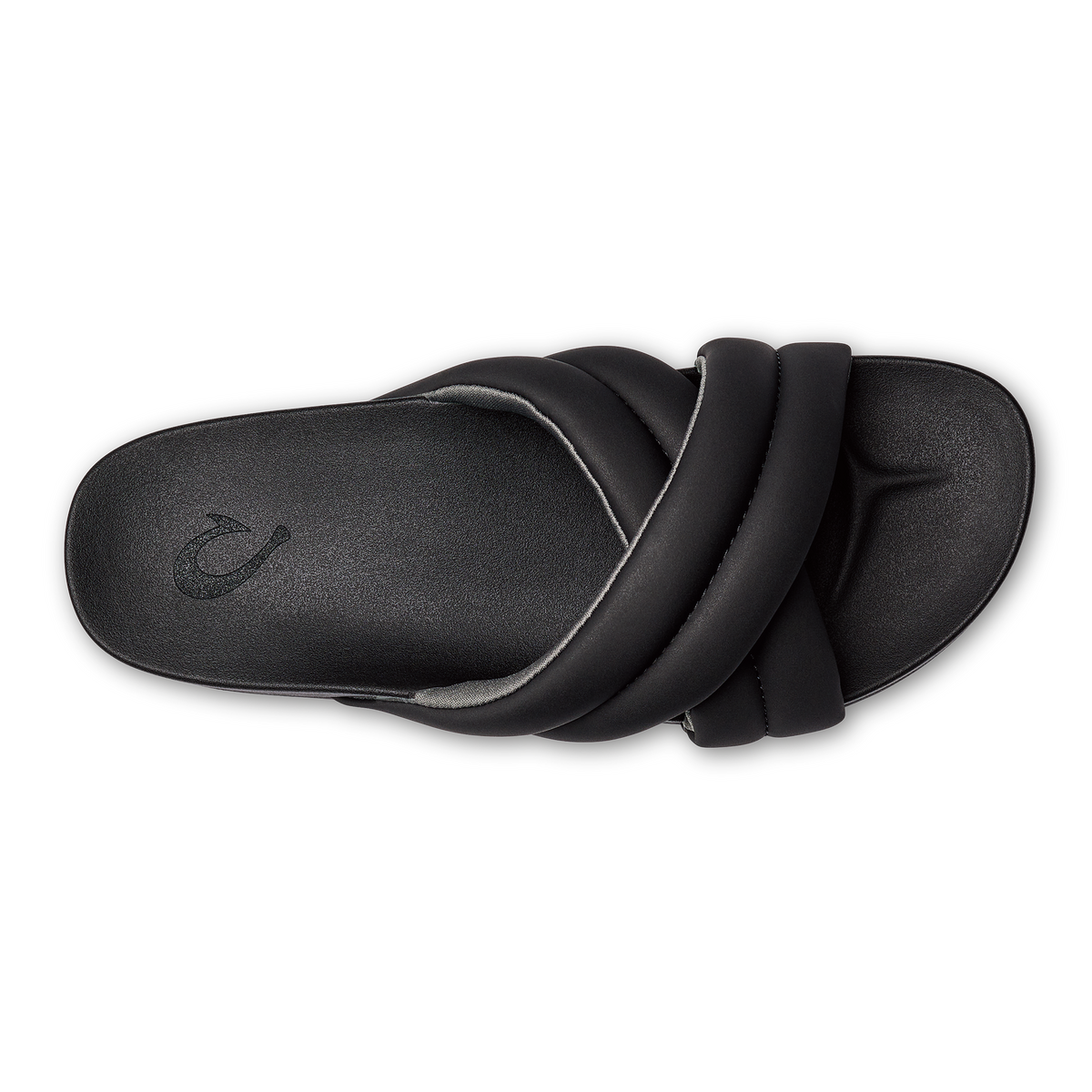 OluKai Trusted - Hila Women’s Beach Slide Sandals - Black