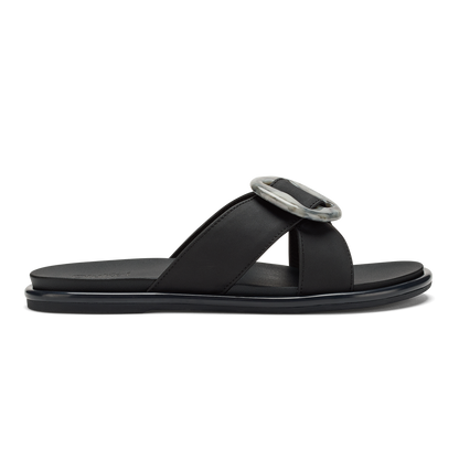 OluKai Featured - La‘i Slide Women’s Slide Beach Sandals - Lava Rock