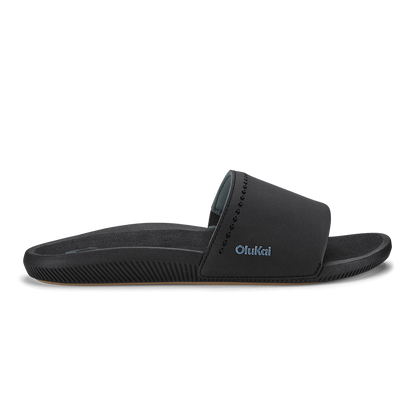 OluKai Trending - Ulele Slide - Black / Black