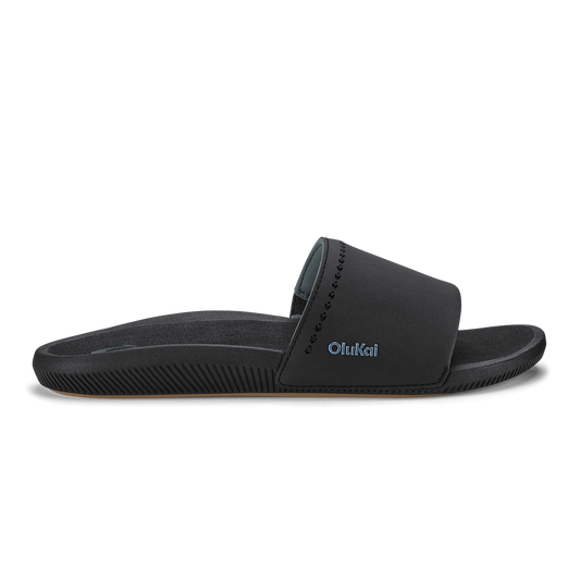 OluKai Trending - Ulele Slide - Black / Black