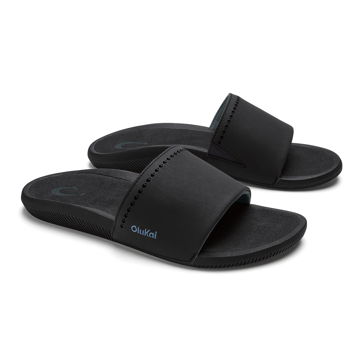 OluKai Trending - Ulele Slide - Black / Black