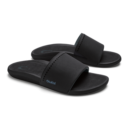 OluKai Trending - Ulele Slide - Black / Black