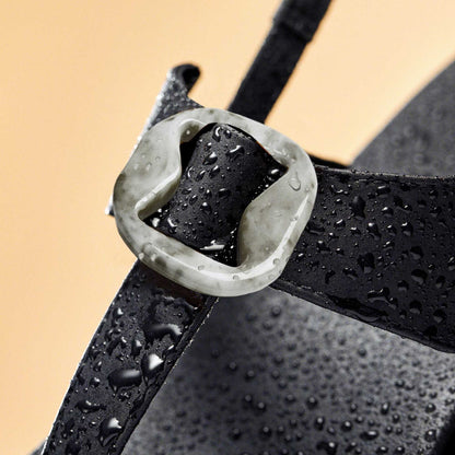 OluKai Essential - La‘i T-Bar Women’s Strappy Sandals - Lava Rock