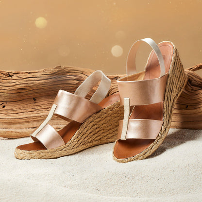 OluKai Top Pick - Lile Wedge - Copper / Tan