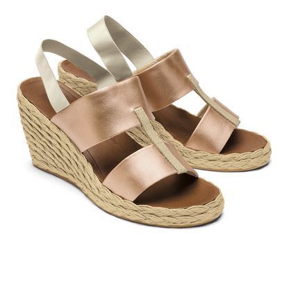 OluKai Top Pick - Lile Wedge - Copper / Tan