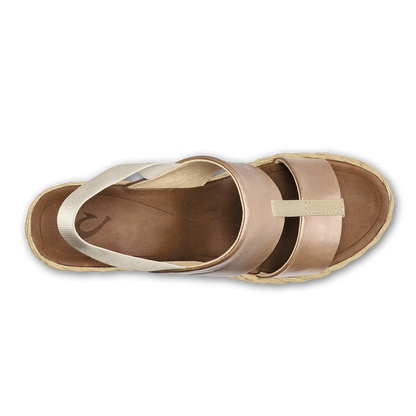 OluKai Top Pick - Lile Wedge - Copper / Tan