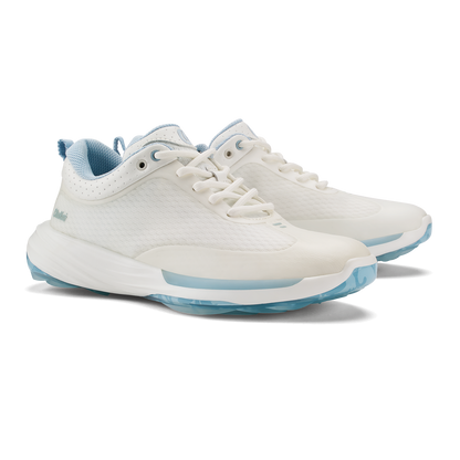 OluKai Customer Favorite - Mākena Women’s Waterproof Golf Shoes - Bright White