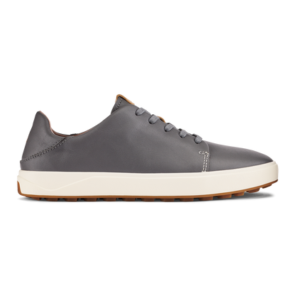 OluKai Best Seller - Wailea Women’s Waterproof Leather Golf Shoes - Stone