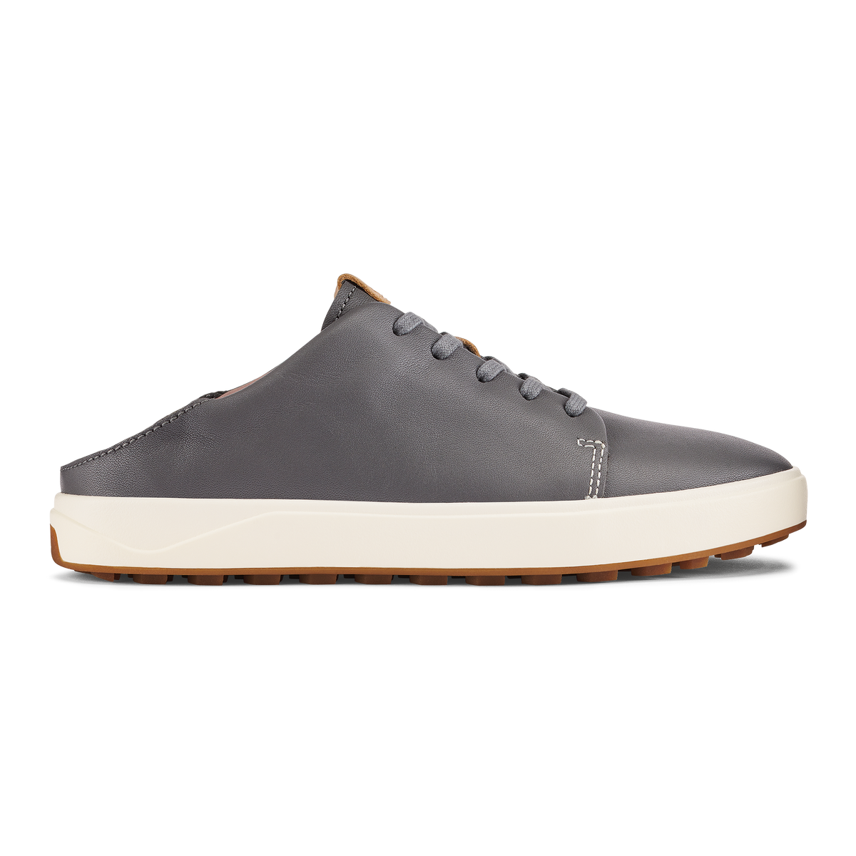 OluKai Best Seller - Wailea Women’s Waterproof Leather Golf Shoes - Stone