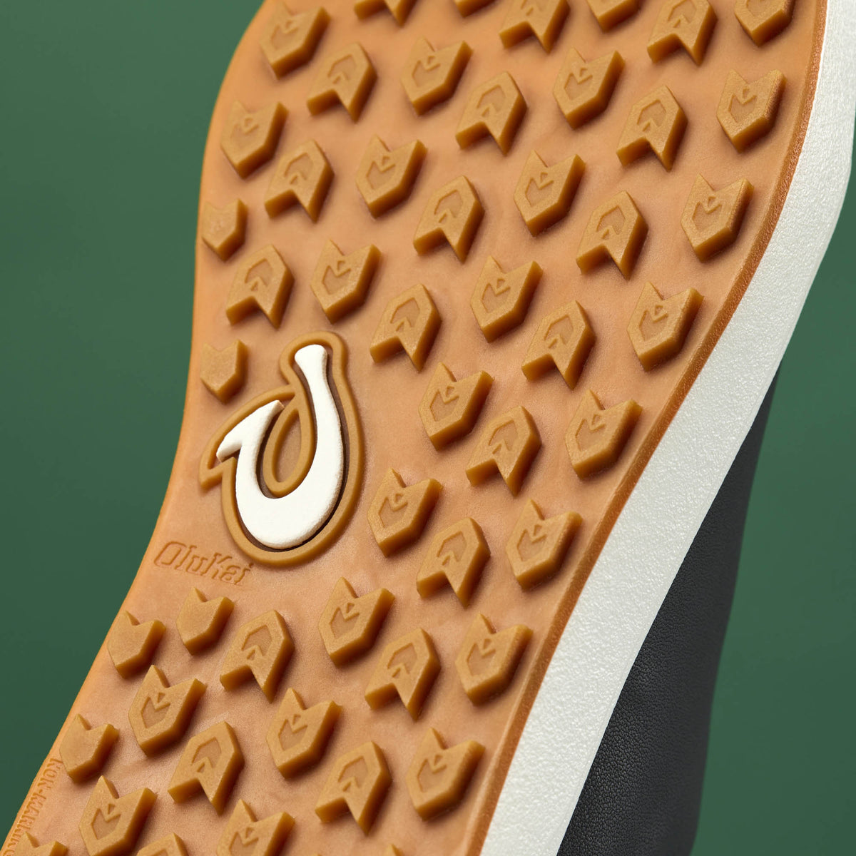 OluKai Best Seller - Wailea Women’s Waterproof Leather Golf Shoes - Stone